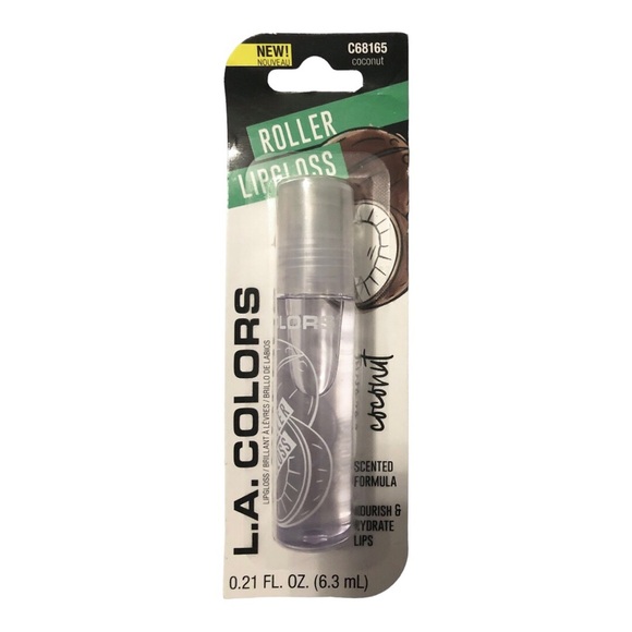 3 glossy shiny nourishing hydrating‎ flavored roller lipgloss grape mint coconut - Picture 8 of 9